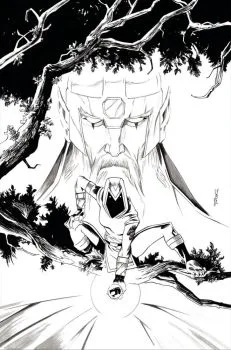 Cover of Declan Shalvey Incentive Line Art Virgin Variant (1:25)