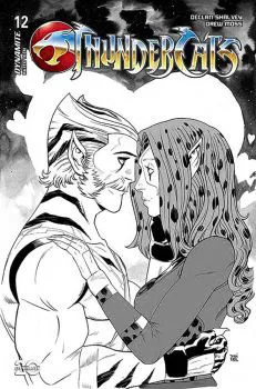 Cover of Drew Moss Incentive B&W Variant (1:7)