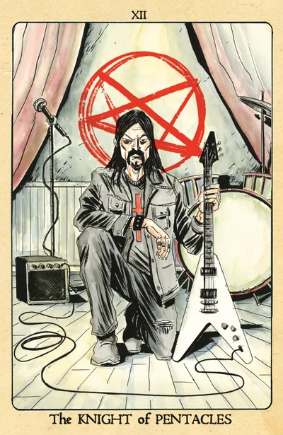 Cover of Jeff Lemire Tarot Card Incentive Virgin Variant (1:10)