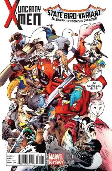 Cover of Stuart Immonen Deadpool 53 State Bird Variant