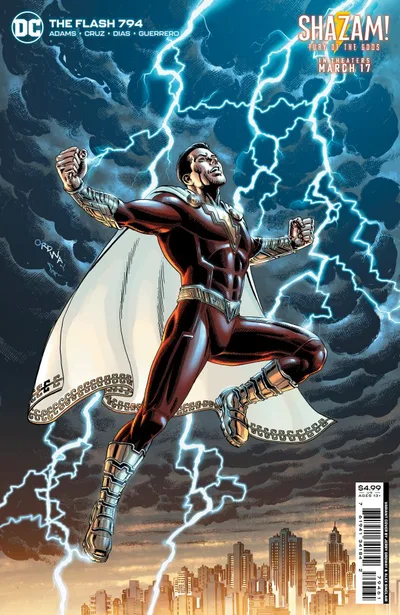 Cover of Jerry Ordway & Alex Sinclair SHAZAM Fury Of The Gods Movie Variant