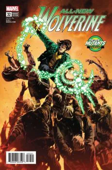 Cover of Cover B Mike Deodato Jr. New Mutants Variant