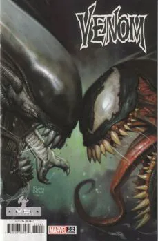 Cover of Ryan Brown Marvel vs Alien Variant