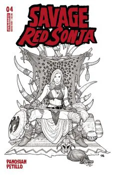 Cover of Cover G Frank Cho Incentive Line Art Variant (1:15)