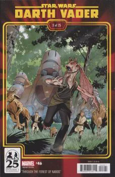 Cover of Chris Sprouse Phantom Menace 25th Anniversary Variant