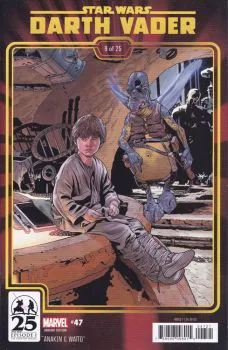 Cover of Chris Sprouse Phantom Menace 25th Anniversary Variant