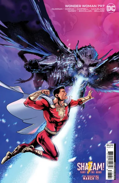 Cover of Pop Mhan SHAZAM Fury Of The Gods Movie Variant