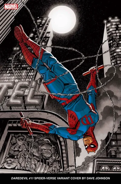 Cover of Dave Johnson Spider-Verse Variant