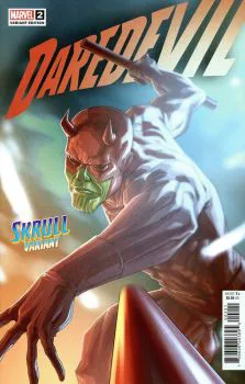 Cover of Pete Woods Skrull Variant