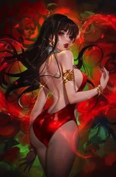 Cover of Cover V Frankie's Comics Exclusive Leirix Li Virgin Variant