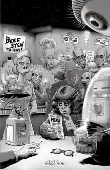 Cover of Cover D Kevin Stokes B&W Exclusive Virgin Variant (Ltd. 500)