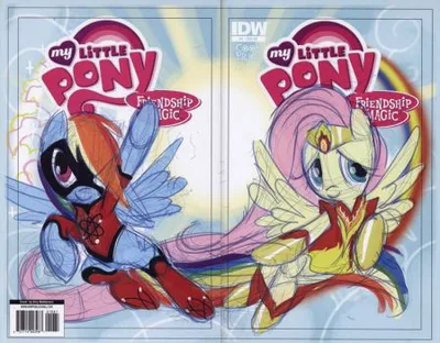 Cover of Cover RE - Larry's Comics & Jetpack Comics (The Artists Roughs Shared Edition)