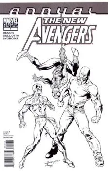Cover of Marvel Architects Sketch Variant Cover