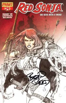 Cover of Cover D Red Sonja #34 Summer '08 Convention Cover