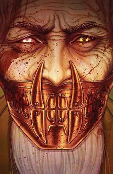 Cover of Jenny Frison Die-Cut Mask Bloody Variant