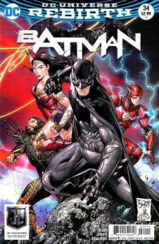 Cover of Tony S. Daniel "Justice League" Variant