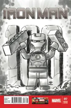 Cover of Leonel Castellani Lego Sketch Variant Cover