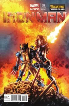 Cover of Mike Deodato Jr. Wolverine Through the Ages Variant Cover