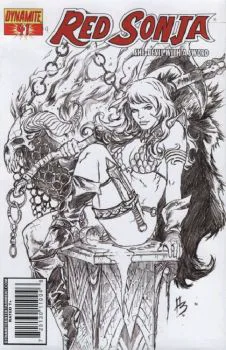 Cover of Cover G Adriano Batista Black and White Sketch Variant