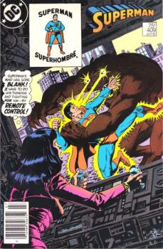 Cover of Cover D Newsstand Edition, "Super Hombre" variant