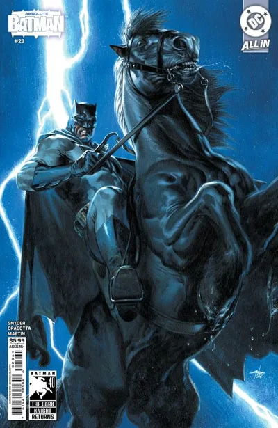 Cover of Cover E Gabriele Dell Otto Dark Knight Returns 40th Anniversary Variant