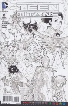 Cover of Timothy Green II Adult Coloring Book Variant Cover