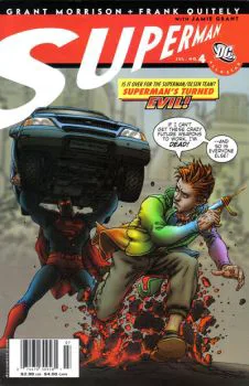 Cover of Cover B Frank Quitely Newsstand
