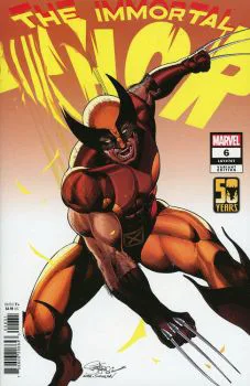 Cover of Carlos Magno 50 Years of Wolverine Variant