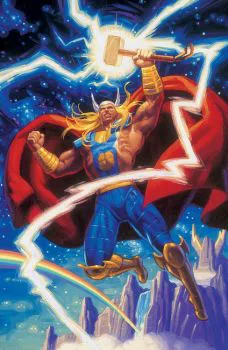 Cover of Greg Hildebrandt & Tim Hildebrandt Incentive Marvel Masterpieces III Variant (1:50)