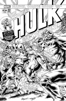 Cover of Joe Bennet Exclusive Homage B&W Variant