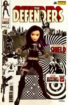 Cover of Cover F Variant Marvel Rising Action Doll Homage Cover