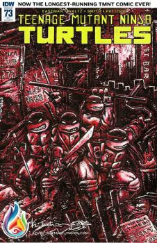 Cover of Comics & Ponies & Kevin Eastman Fan Club Exclusive