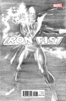 Cover of Alex Ross Incentive B&W Variant (1:100)
