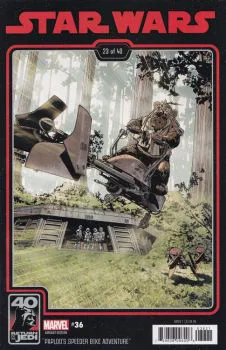 Cover of Chris Sprouse Return Of The Jedi 40th Anniversary Variant