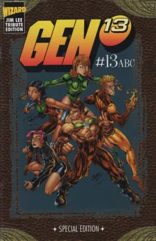 Cover of Wizard Jim Lee Tribute Edition