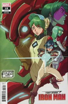 Cover of Variant Karl Kerschl 2099 Cover