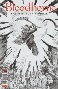 Cover of Jeff Stokely SDCC 2019 Exclusive B&W Variant