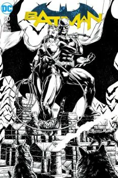 Cover of Jason Fabok Exclusive B&W Variant