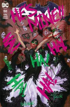 Cover of Joe Jusko Exclusive Joker Graffiti Variant