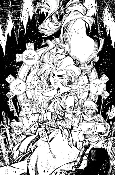 Cover of Cover C 1:10 Jorge Corona Black & White Virgin Variant