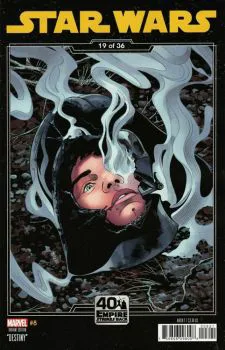 Cover of Chris Sprouse The Empire Strikes Back 40th anniversary Variant