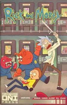 Cover of Ryan Hill Oni's 25th Anniversary Variant