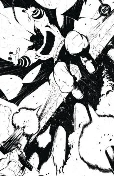 Cover of 4th Printing Nick Dragotta Incentive B&W Variant (1:25)