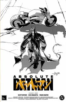 Cover of 4th Printing Javier Fernández Exclusive B&W Gold Foil Variant (2500)