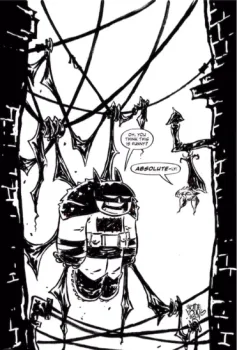 Cover of CANCELLED 2nd Printing Skottie Young B&W Variant