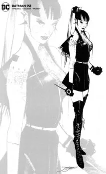 Cover of Jorge Jiménez One Per Store Design B&W Variant