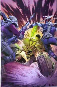 Cover of Paolo Villanelli Exclusive Purple & Gold Virgin Variant