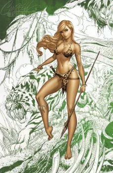 Cover of Cover G J. Scott Campbell Exclusive Shanna Sketch Variant (Ltd. 1,500)