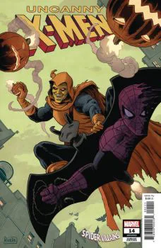 Cover of Cover B Variant Paolo Rivera Spider-Man Villains Cover