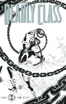 Cover of Variant Wesley Craig Spawn Month Black & White Cover